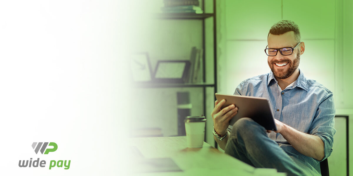 O que é análise de transação no sistema Wide pay